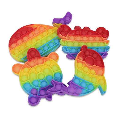 Pop It Spielzeug 2er Set - Anti-Stress Spielzeug Für Kinder & Erwachsene