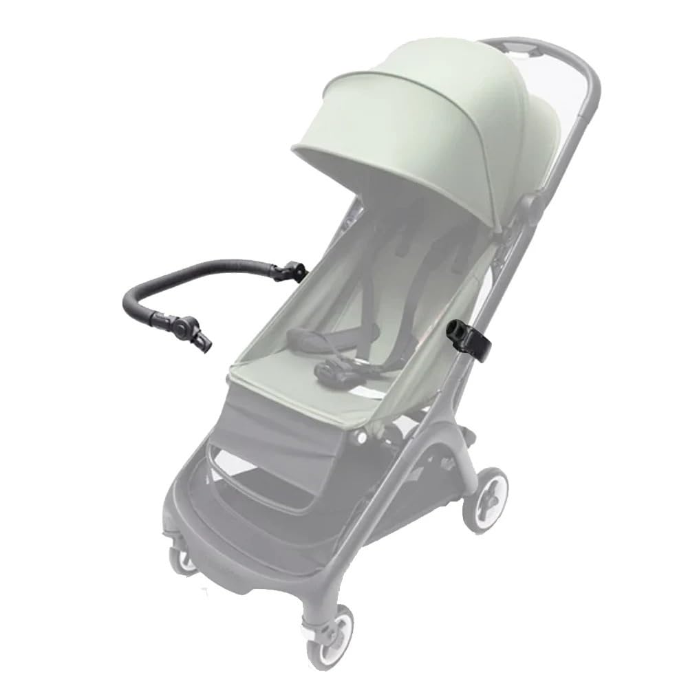 Buggy Bumper Bar for Bugaboo Butterfly Stroller Armrest One Side Openable Foldable with Leather Cover Customize Baby Accessories