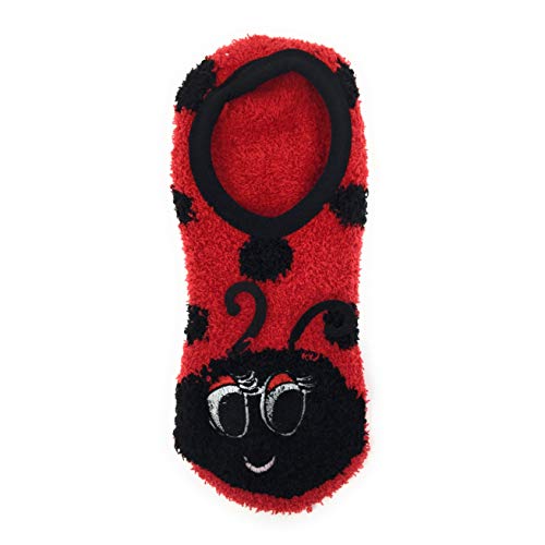 Image of ooohyeah Women's Animal Mary Janes Sock Slippers, Funny Cute Travel Trip Socks, One Size