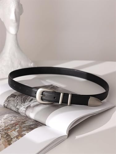 Waist Belt Women's Waist Belts Pure Cowhide Belts Retro Adjustable Belt Simple and Versatile Jeans Dress2