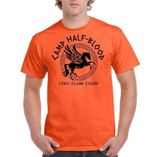 the Fan Tee Camiseta de Hombre Percy J Dioses griegos Zeus Jupiter Ares Half Blood Camp 001 S