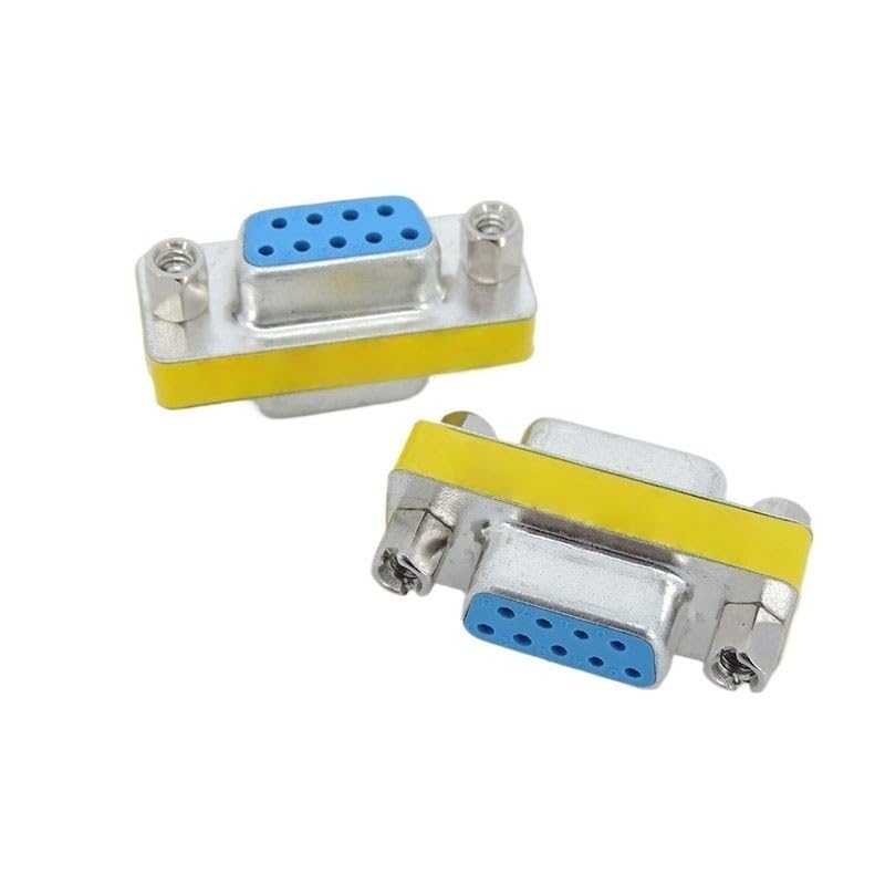 Image of 1 /5pcs DB9 VGA Plug Socket Adapter Connector Converter MI NI Gender Changer RS232 Serial(Female,1pc)