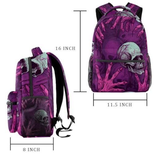 Mochila escolar de cactus impermeable 29.4x20x40cm 2