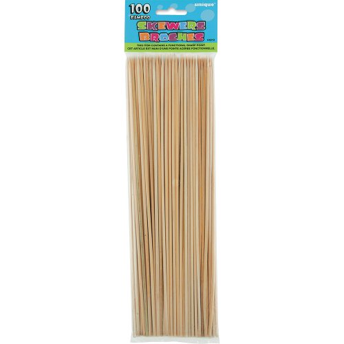 Natural Bamboo Skewers (12