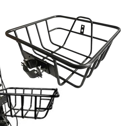 Panier pour vélo électrique amovible en métal : finis les sacs lourds à moto