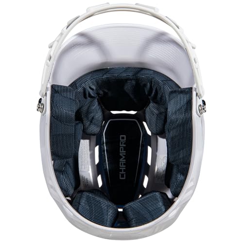 Casque softball Champro HXE blanc taille M sans revêtement