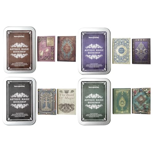 Mini Journal Magic Moriquill style antique et boîtes de rangement