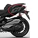 Protection Réservoir Motos Emblème Badge Logo pour BMW C400X C400GT C 400 GT X Carénage Autocollants Decal Moto Kits Décoration Scooter Vélos (Color : Black)