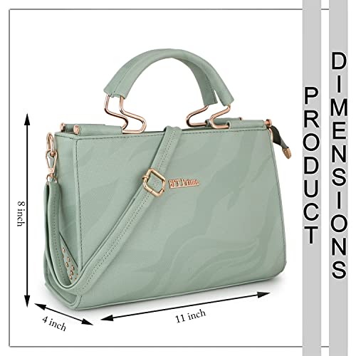 Image of WOMEN MARKS Studded Hand /Sling bag PU Leather Handbag & Crossbody Bag For Women /Girls Shoulder Bag Adjustable & Detachable Sling Strap