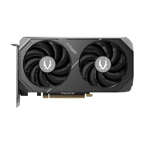 Image of ZOTAC Gaming Geforce RTX 5060 Ti Twin Edge Graphics Card - Black | 16 GB | DLSS 4 | GDDR7 | 128 Bit | Icestorm 2.0 Advanced Cooling | Dual Fan | SFF Ready | ZT-B50620E-10M