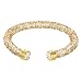 Swarovski Golden Crystaldust Cuff