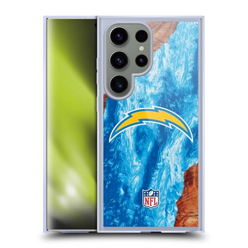 Coque Los Angeles Chargers pour Samsung Galaxy S24 Ultra 5G MagSafe NFL en gel
