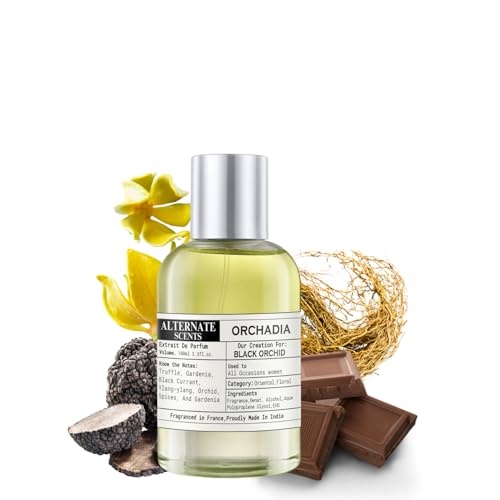 Image of Alternate Scents Orchadia Long Lasting 100ml Perfume For Unisex |Strong& long Lasting with 30% Oil Concentration| Bold, Floral-Oriental| Fragrance From France | Made In India|