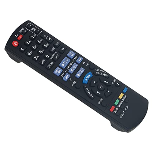 New N2QAYB000630 Remote Control Replacement -N2QAYB000630 Replace Remote Control fit for PANASONIC THEATER SYSTEM N2QAYB000630 Remote Controller - Image 3