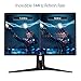 ASUS ROG Strix 27” 4K HDR 144Hz DSC Gaming Monitor (XG27UQR) - UHD (3840 x 2160), IPS, 1ms, Extreme Low Motion Blur, DisplayHDR 400, DCI-P3 90%, G-SYNC Compatible, Eye Care, DisplayPort, HDMI, USB 3.0