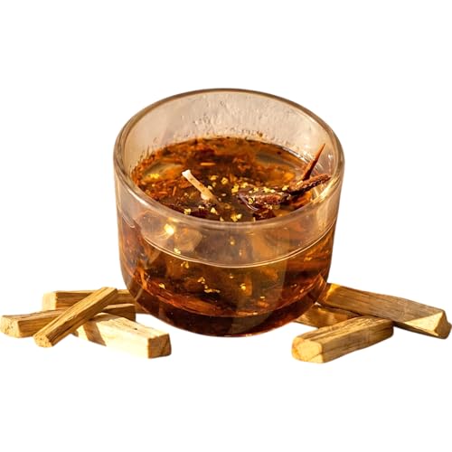 Bougie rituel Palo Santo Ambre purification ancrage soin énergétique spirituel