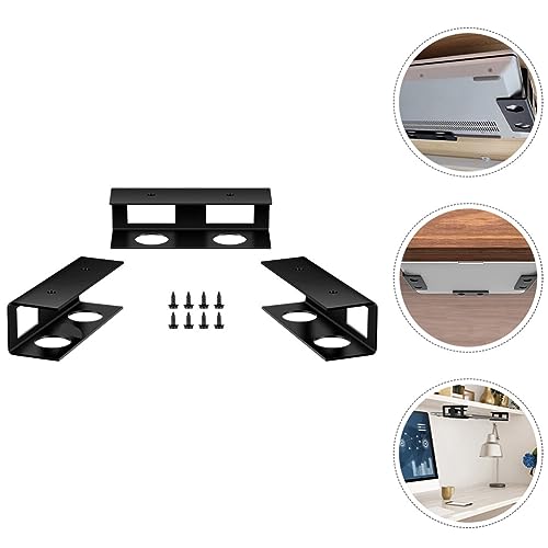 Uonlytech 1 Conjunto Sob Suporte De Teclado De Mesa Roteador De Parede Suporte De Teclado Dvd Player