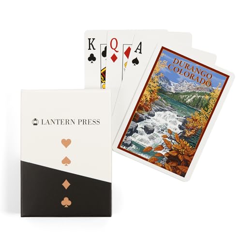 Baraja de Póker Durango Colorado, 52 Cartas Tamaño Poker