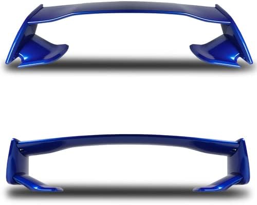 ABS Plastic OE-Style Painted Blue Rear Trunk Lid Spoiler Wing Compatible with 2022-2025 Subaru WRX STi Sedan