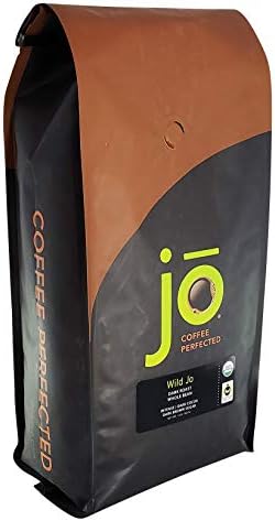 WILD JO: 2 lb | Dark French Roast Organic Coffee | Whole Bean | Bold Strong Rich Wicked Good | Great Brewed or Espresso | USDA Certified Fair Trade Organic Arabica Beans | Non-GMO Gluten Free