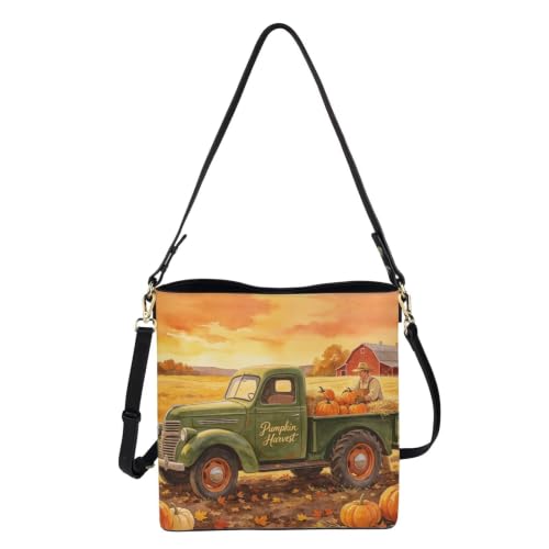 Image of HUGS IDEA Hoho Bag for Women Crossbody Purse Leather Handbags Laides Shoulder Bags