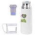 Bestqe Termo,Botella de agua,Tazas térmicas I Love Math Equation Insulated Stainless Steel...