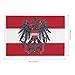 Coat of Arms of Austria with Austrian Flag 4x6 FT Outdoor Flag with Grommets Fade-Resistant Lawn Porch Balcony9