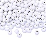 Package includes 300 wood beads to meet your various style of crafting making. Well polished for those wood beads, sturdy and not easy to break. Pretty color for these wood beads, allowing you to make your own personalized projects. Colorful painted ...