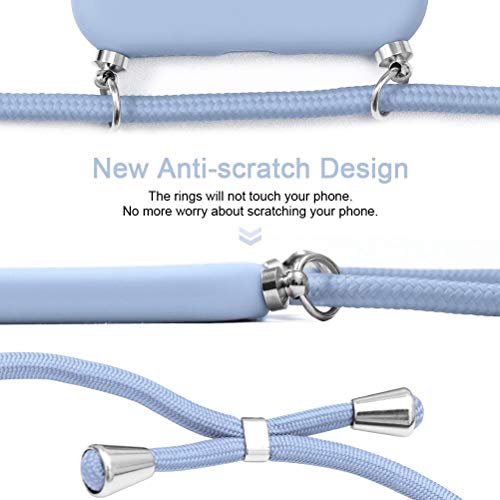 Kapuctw Compatible With Apple Iphone 6 Plus/6S Plus Case With Strap Crossbody Lanyard Case, Soft Tpu With Adjustable Nylon Lanyard Neck Holder, Phone Lanyards Cover For Iphone 6S Plus 5.5",Bouquet #TOP2