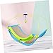 Happyyami Cat Cradle Hammock Bed with Small Bell Multi Functional Cat Bed Cushion for Indoor Cats and Kittens Stylish Hanging Design for High Places Easy Storage Interactive Play