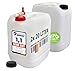 plasteo&reg; 2X 20L Trinkwasserkanister Natur mit...