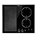 Produktbild Klarstein Induktionskochfeld 4 Platten, Einbau-Induktionskochfeld mit Kochfelder, 7000 Watt, Herd Touch-Control & Timer, Glaskeramikkochfeld Abnehmbarem Magnetregler, Schwarz