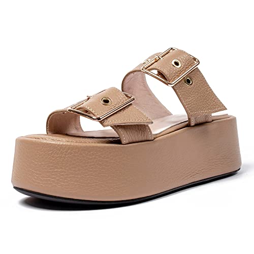 Preisvergleich Produktbild L37 HANDMADE SHOES Sandals BEVERLY HILLS, Tan, 39