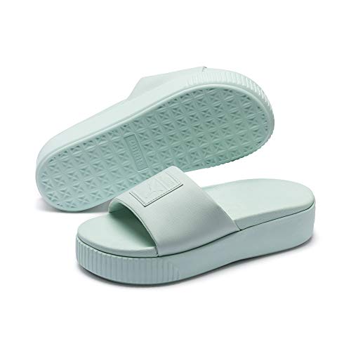 Puma Platform Slide Wns, Zapatos de Playa y Piscina para Mujer, Azul...