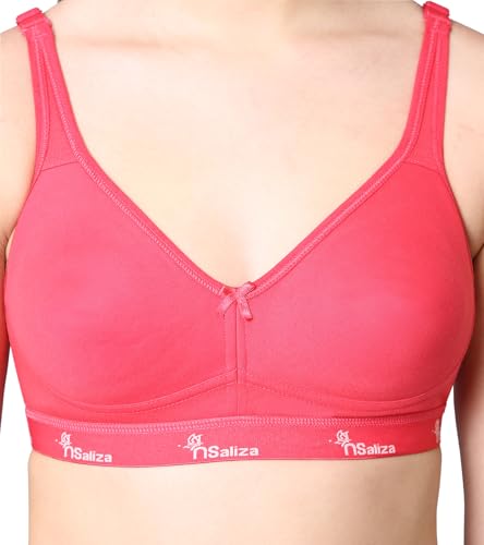 Image of Pack of 1 Non Padded Wire Free Seamless Full Coverage Sports Bra