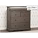 Delta Children Simmons Kids SlumberTime Paloma 4 Drawer Dresser with Changing Top, Rustic Grey