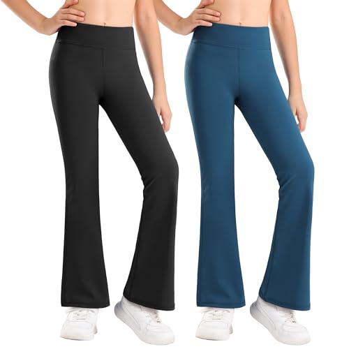 Stelle Girls Flare Leggings High Waisted Yoga Pants