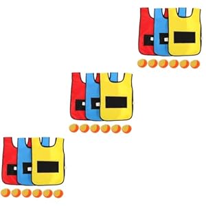 Abaodam 3 Sätze Klebeweste mit Bällen