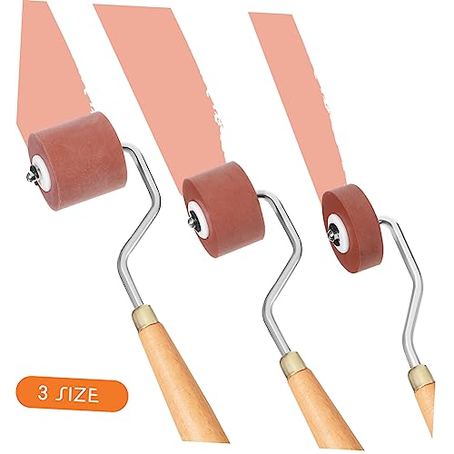 Set de caoutchouc pour gravure Uonlytech 3 pièces pour encre et linogravure - 3