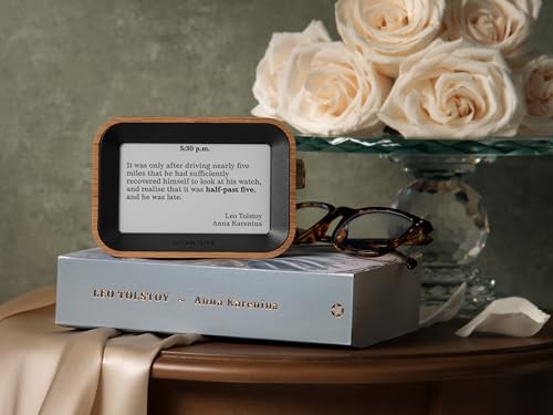 image for Author Clock – Literary Clock That Tells Time Using Book Quotes | Un