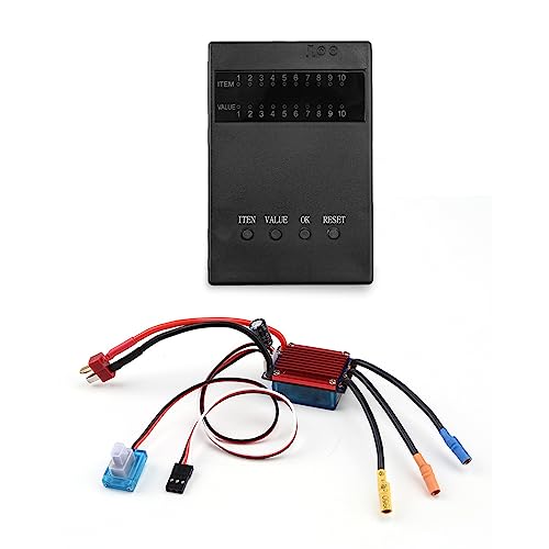 ESC Brushless 25A étanche avec carte de programmation pour voiture RC 1/14