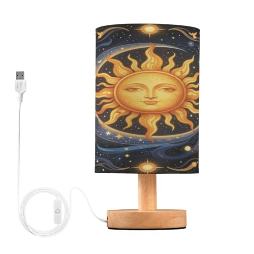 Lampe de chevet mystique enfant, cadeau idéal pour chambre fille