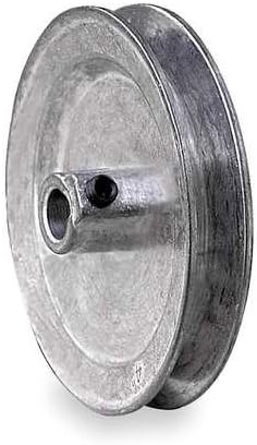V-Belt Pulley, 5/8"Fixed, 4.5"Od, Zamak3