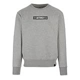 Borussia Dortmund BVB Box Logo Sweatshirt Reflek. grau Mel (XXL)