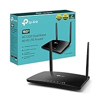 TP-Link Archer MR550 Router 4G+ Cat6 300Mbps, Wi-Fi AC1200 Dual Band, Router 4g con Sim, MicroSIM,...
