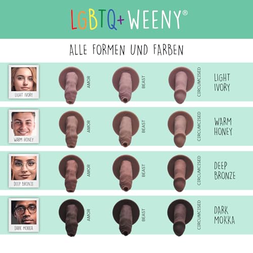 LGBTQ+ Weeny FTM STP Silikon Packer (Light Ivory Amor)2