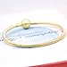 Original Gold Color Moments Smooth Ball Clasp Snake Chain Bracelet Bangle Fit 925 Sterling Silver Bead Charm Diy Europe Jewelry - (Metal Color: 20Cm)