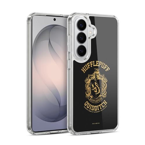 Image of Head Case Designs Officially Licensed Harry Potter Hufflepuff Quidditch Deathly Hallows X Gel Case [Military Grade Protection] Compatible With Samsung Galaxy S26
