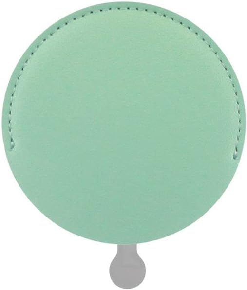 hzj Makeup Mirror, 2pcs PU Mini Makeup Mirror,Portable Vanity Mirror Cosmetic Mirror,Makeup Vanity Pocket Compact Mirror (Color : Green)