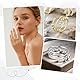 Landrain 5 Stück Antistress Ring,Edelstahl Anti Stress Ring mit Beweglichen Perlen